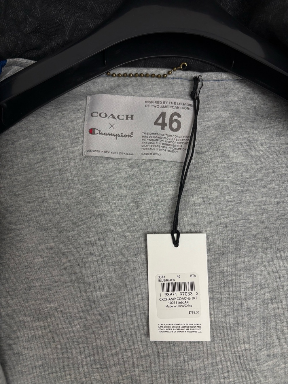 Coach X Champion Coaches Limited-Edition Jacket Collab - Picture 2 of 8